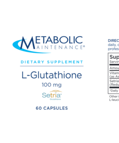 l-glutathione liver detoxification