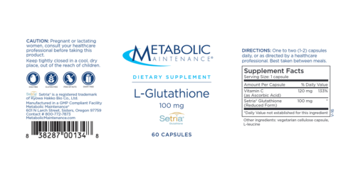 l-glutathione liver detoxification