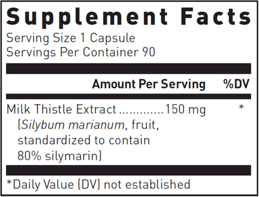 milk thistle liver detoxification