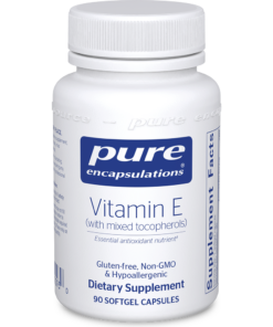 Vitamin E (Natural) 90 gels pure encapsulations