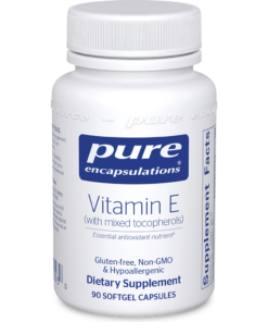 Vitamin E (Natural) 90 gels pure encapsulations