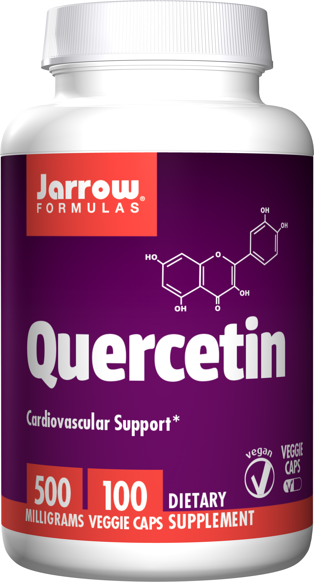 Quercetin 500 mg - 100 Capsules - Biotype Nutrients.