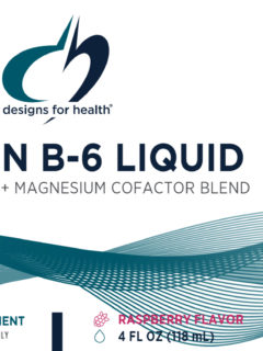 liquid vitamin B6 label